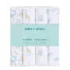 Random Aden + Anais Muslin Swaddle 4 Pack L112cm W112cm