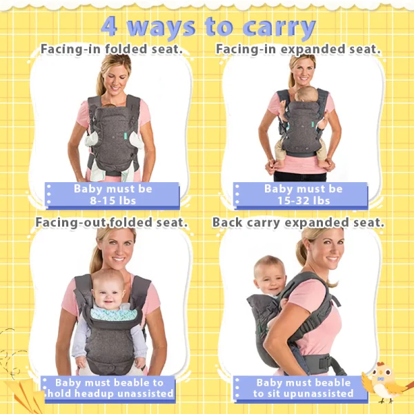 Infantino 4 in 1 Baby Carrier