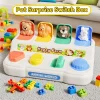 Random Baby Pop Up Animal Hide And Seek Peek a Boo Switch Box Sensory Toys