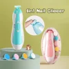 my-11134207-820lh-mf82qm2xfmdr3e.webp 6 in 1 Electric Nail Trimmer File Clipper Baby Adult Pedicure Manicure Set