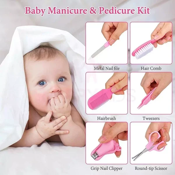 sg-11134201-8225u-mhvdzk5w0xz6b8.webp 13 in 1 Baby Healthcare Grooming Set