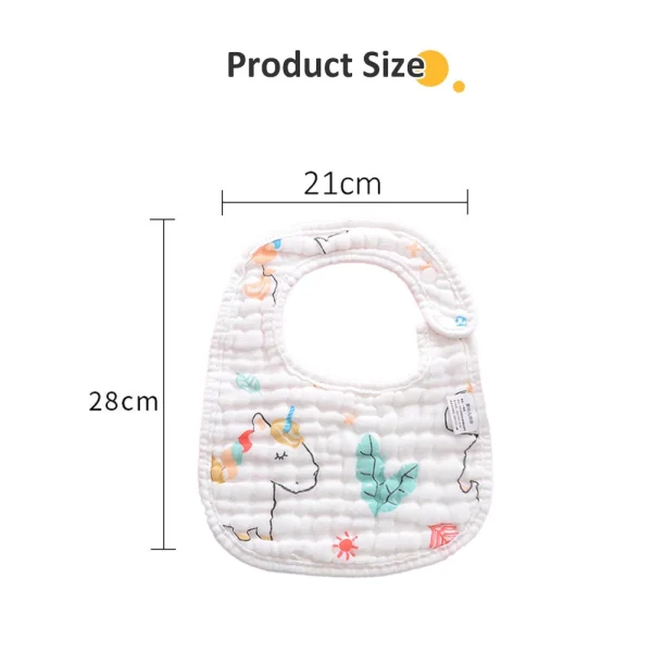 sg-11134201-82593-mgc1oqpa03kd79.webp 8 Layer Baby Bibs U Shaped Newborn Kids Feeding Saliva Towel
