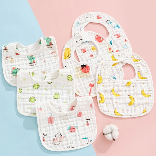 sg-11134201-825au-mgerx17a2qdkd7.webp 8 Layer Baby Bibs U Shaped Newborn Kids Feeding Saliva Towel
